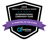 •	#1 in Louisiana for Interventional Coronary Care Excellence